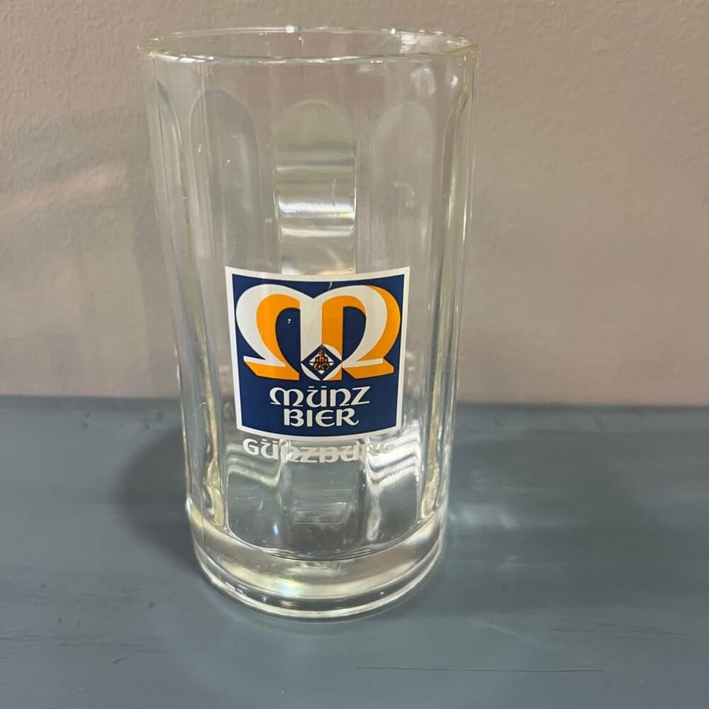 Vintage 1978 Münz-Brauerei Beer Mug Stein Collectable See Description